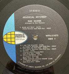 BUD SHANK- MAGICAL MYSTERY 1968 1ST PRESS STEREO COOL JAZZ THE BEATLES SHRINK EX