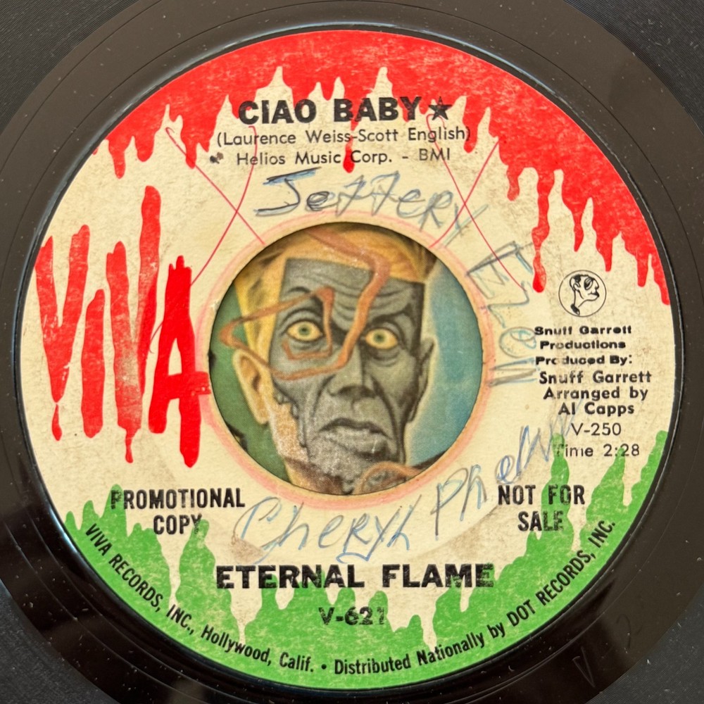 HEAR Eternal Flame / Happiness In My Heart VIVA garage psych sunshine