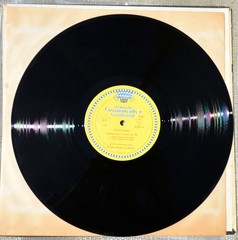 HERBERT VON KARAJAN/BRAHMS SYMPHONY #4/ DEUTSCHE GRAMMOPHON MONO 18927 EX