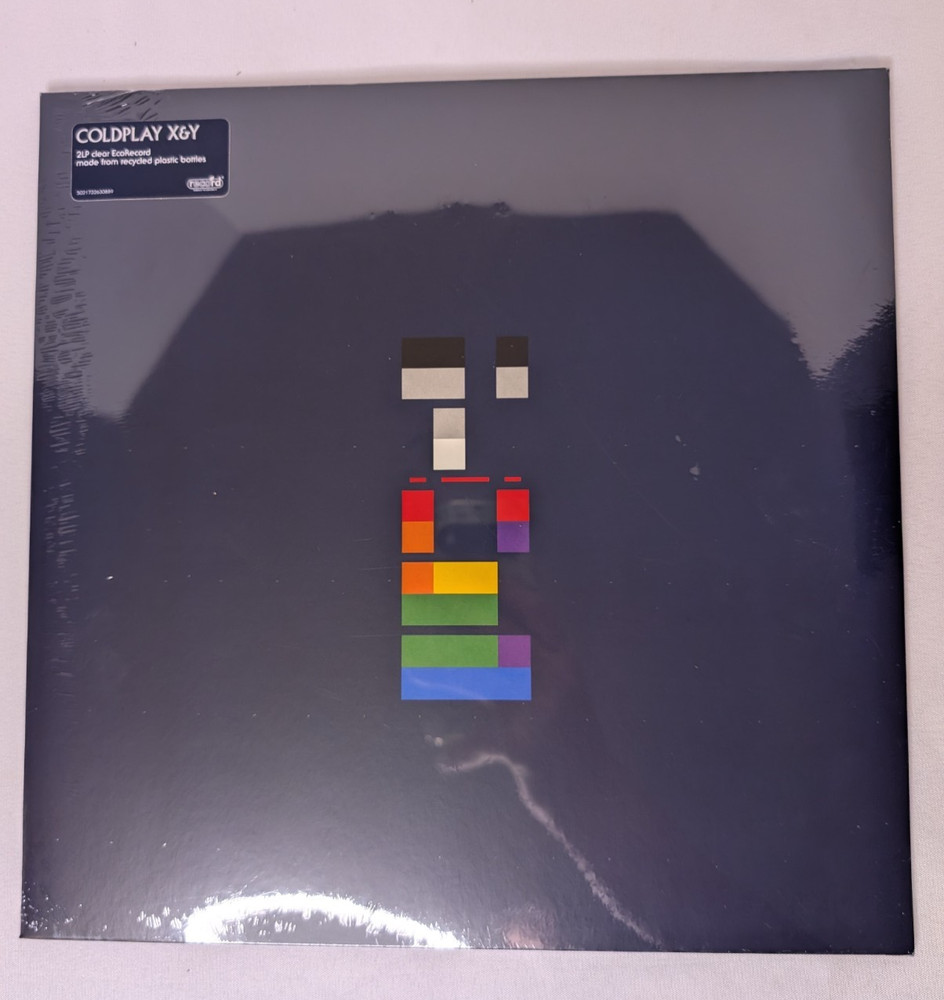 Coldplay X&Y Limited Edition NEW CLEAR ECO VINYL RECORD 2 LP