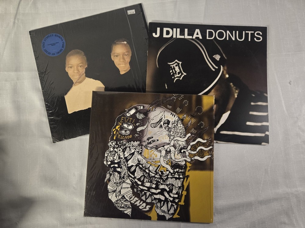 Hip Hop Indie Vinyl LP Lot: Vince Staples, J Dilla Donuts, Portugal The Man B61