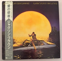 JACKSON BROWNE – LAWYERS IN LOVE – *JAPAN* VINYL LP 1983 ELEKTRA ASYLUM VG+ A15