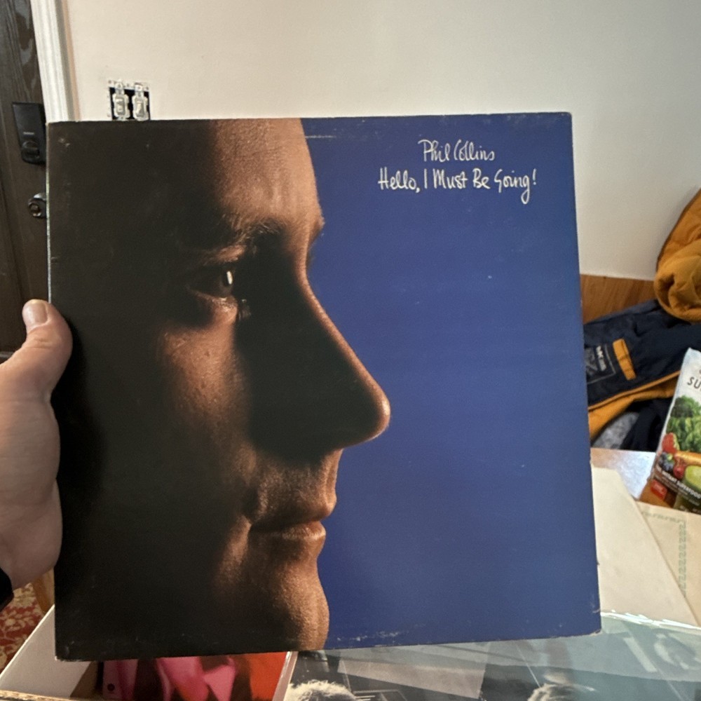 Phil Collins „Hello, I Must Be Going!“ Vinyl LP Record Cardboard Sleeve