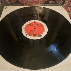 U.K. Subs Hey! Santa Fallout FALL 044 Black Vinyl Record Punk