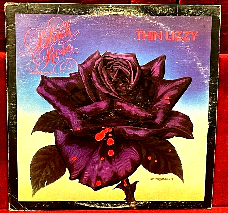 Thin Lizzy / black rose w/ Gary Moore LP VG+