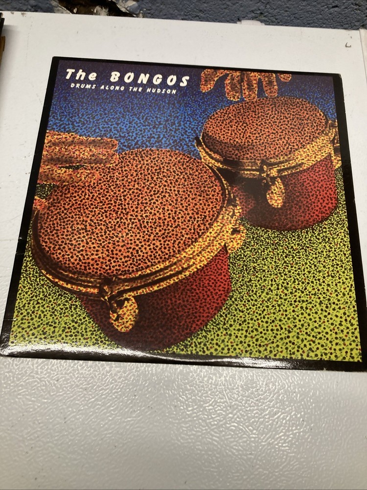 BONGOS Drums Along The Hudson PVC LP 1982 Good Condition PVC 8909