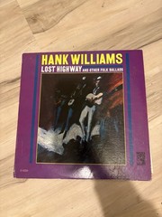 Hank Williams Lost Highway And Other Folk Ballads LP Album Vinyl Record E4254