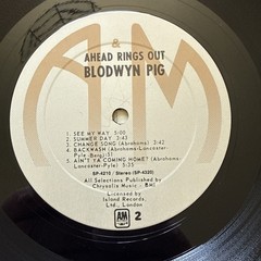Ahead Rings Out by Blodwyn Pig Vinyl Ex/Vg Released In 1969 UltraSonically Clean