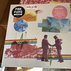 PINK FLOYD 8 TRACKS PINK VINYL NEW SEALED HYPER STICKERS ONLY TARGET BUY NOW LP