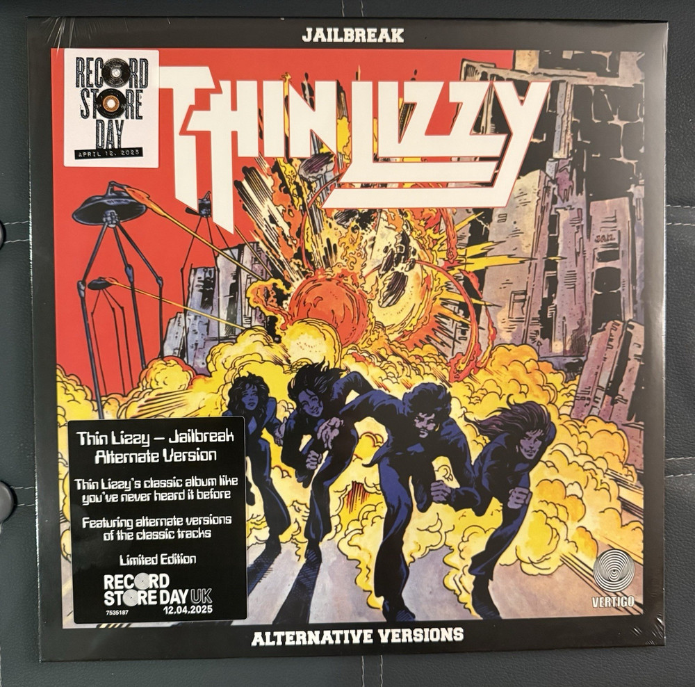 Thin Lizzy Jailbreak (Alternative Versions) 2025 RSD LTD ED Vertigo Vinyl SEALED