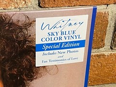 WHITNEY HOUSTON – Whitney, Limited Import SKY BLUE COLORED VINYL LP New & Sealed