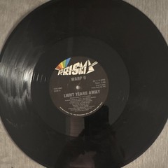 Warp 9 Light Years Away 12″ Vinyl Single Prism Records 1983 Electronic 33 RPM