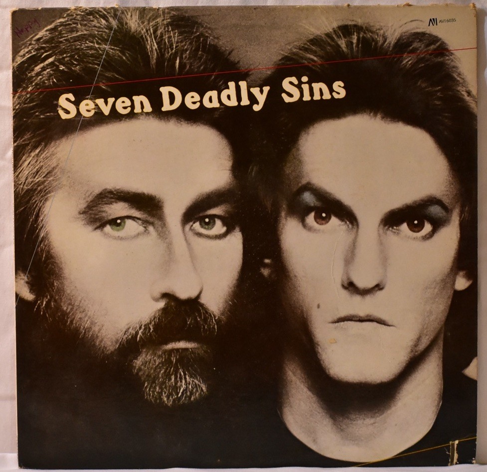 Laurin Rinder & W. Michael Lewis – Seven Deadly Sins (1977 Promo Copy) Vinyl LP