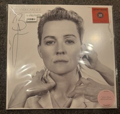 signed returning to myself (baby pink vinyl) – autographed sleeve brandi carlile