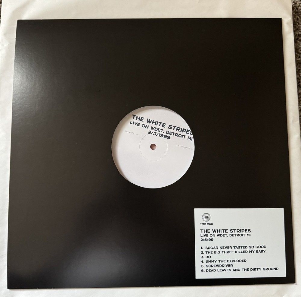 The White Stripes Live on WDET RED Vinyl Third Man Records Detroit – RSD 2026