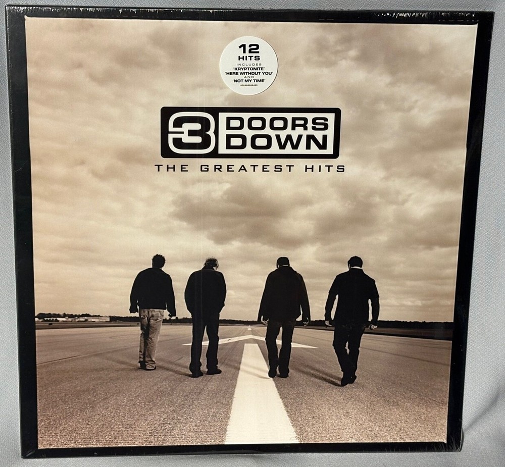 LP 3 DOORS DOWN Greatest Hits (Vinyl, CANADA 2024) three NEW MINT SEALED