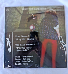 THRU THE BACK DOOR LP Various Artists BONUS SINGLE by The High Numbers (The Who)