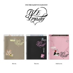 IVE IVE EMPATHY 3rd EP Album Regular 3 Ver Set