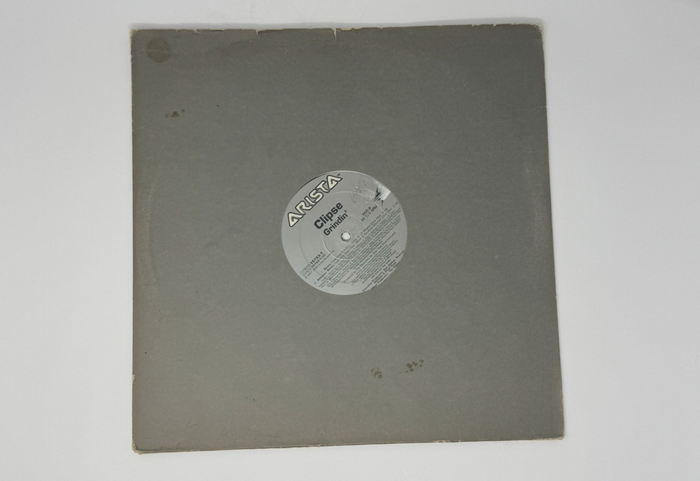 Clipse – Grindin’ (The Remixes) 2002 Star Trak, Arista Vinyl- Good