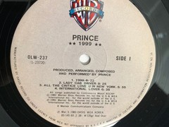 Prince – Rare 1999 Vinyl Record Korean Release With Paper Insert WB OLW-237