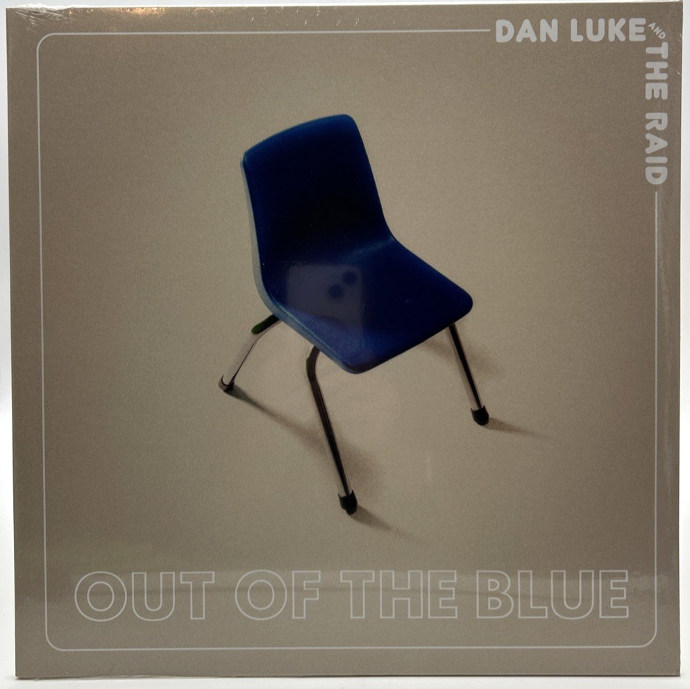 New / Sealed DAN LUKE & THE RAID „Out Of The Blue“ LP 2019 New West NW5262