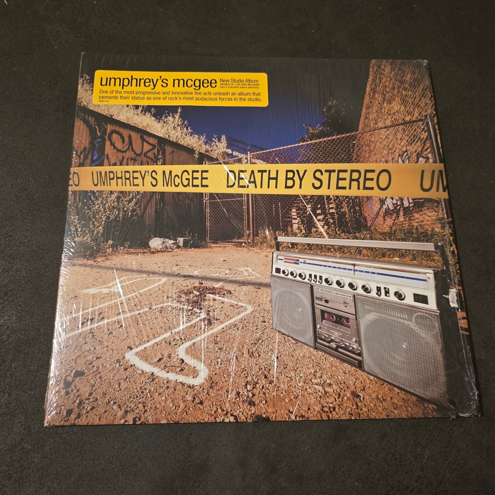 Umphrey’s Mcgee Death By Stereo Gatefold 2LP 2011 ATO Records Shrink Hype VG+