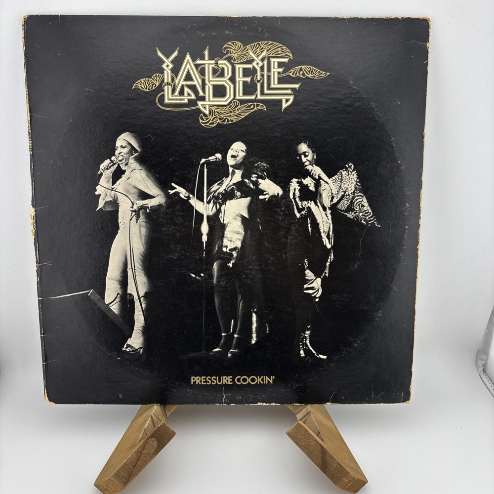 LaBelle – Pressure Cookin‘ 1973 LP Vinyl Album RCA APL1-0205 Rockaway Press
