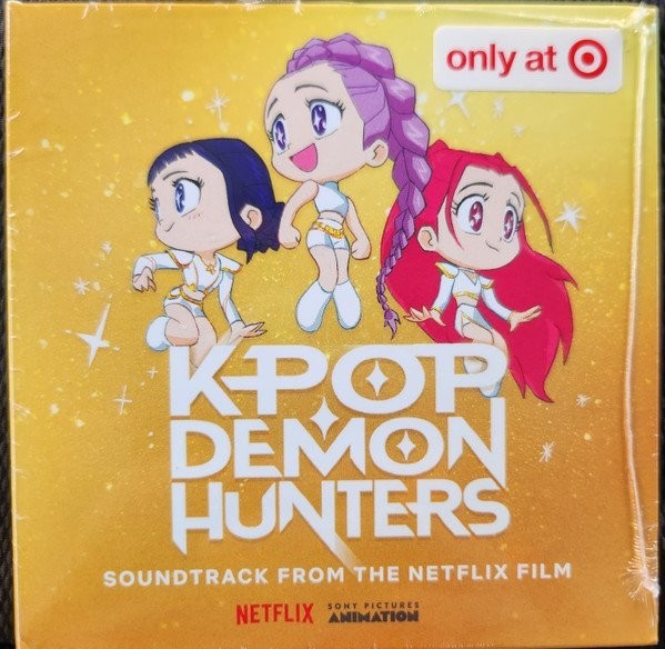 Sealed K-POP Demon Hunters GOLDEN Your Idol TINY VINYL 4″ Clear Record 4 inch in