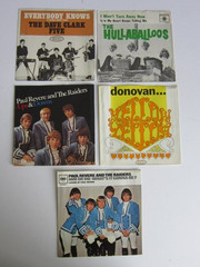 1960s ROCK Lot Of 25 PICTURE SLEEVES 45 RPM No Records