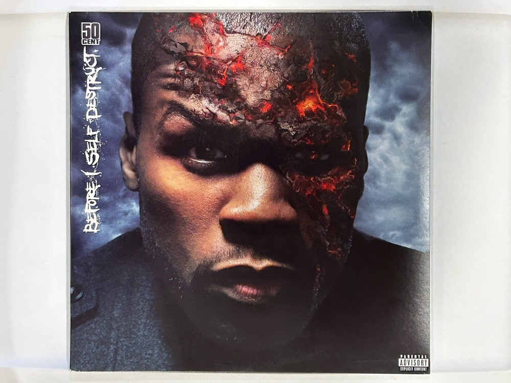 50 Cent Before I Self Destruct Vinyl 2009 US 2LP EMINEM Ne-Yo R. Kelly Unplayed