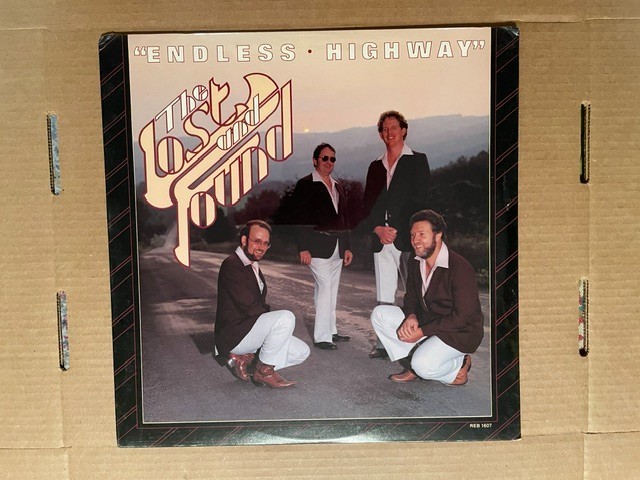 THE LOST & FOUND – Endless highway LP 1982 SEALED Rebel Records – Bluegrass