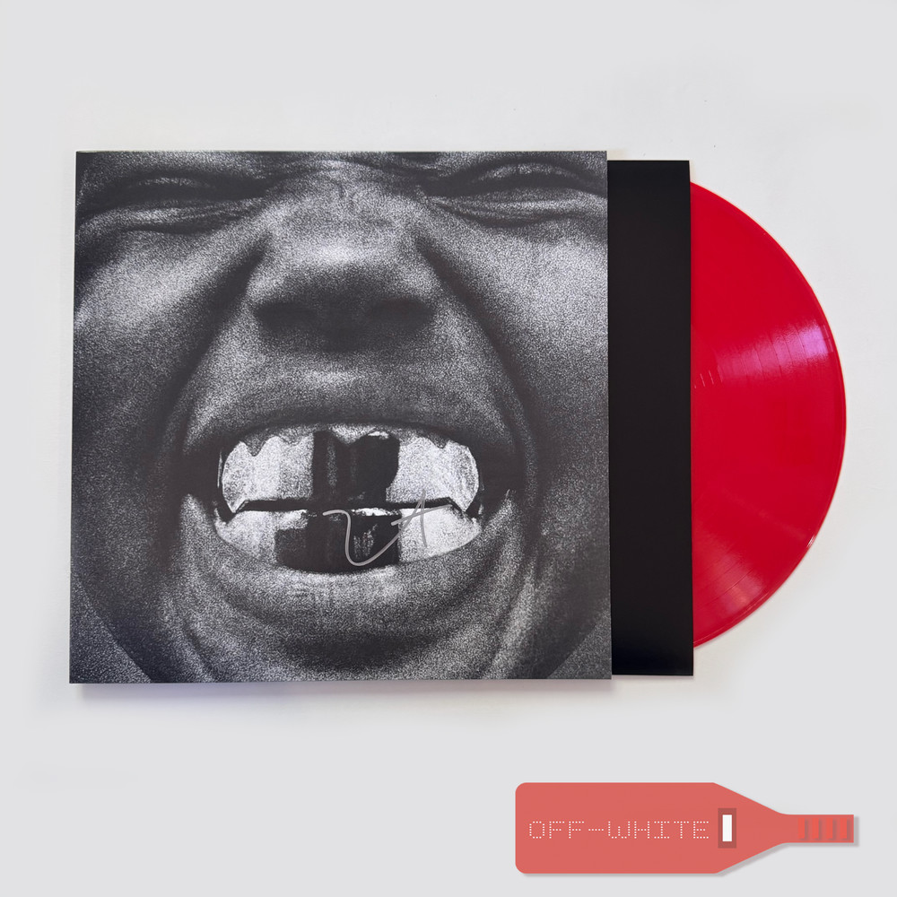 SIGNED COVER LIMITED EDITION RED KANYE WEST YE BULLY LP VINYL AUTHENTIC SOFI