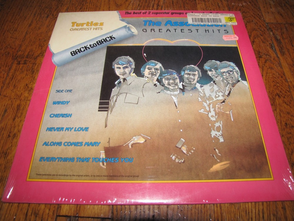 TURTLES / THE ASSOCIATION – GREATEST HITS – SEALED ERA RECORDS LP