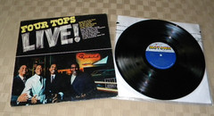 FOUR TOPS LIVE AT THE ROOSTERTAIL CLUB IN DETROIT – 1966 – VG+