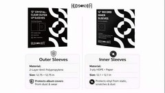 Hudson Hi-Fi Inner & Outer Sleeve Bundles