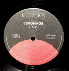 1985 Espionage “E S P” Elektra Records 60400-1 LP Shrink Wrap *Vinyl/Cover (NM)