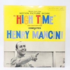 „High Time“ Conducted by Henry Mancini LP RCA LPM-2314 Mono