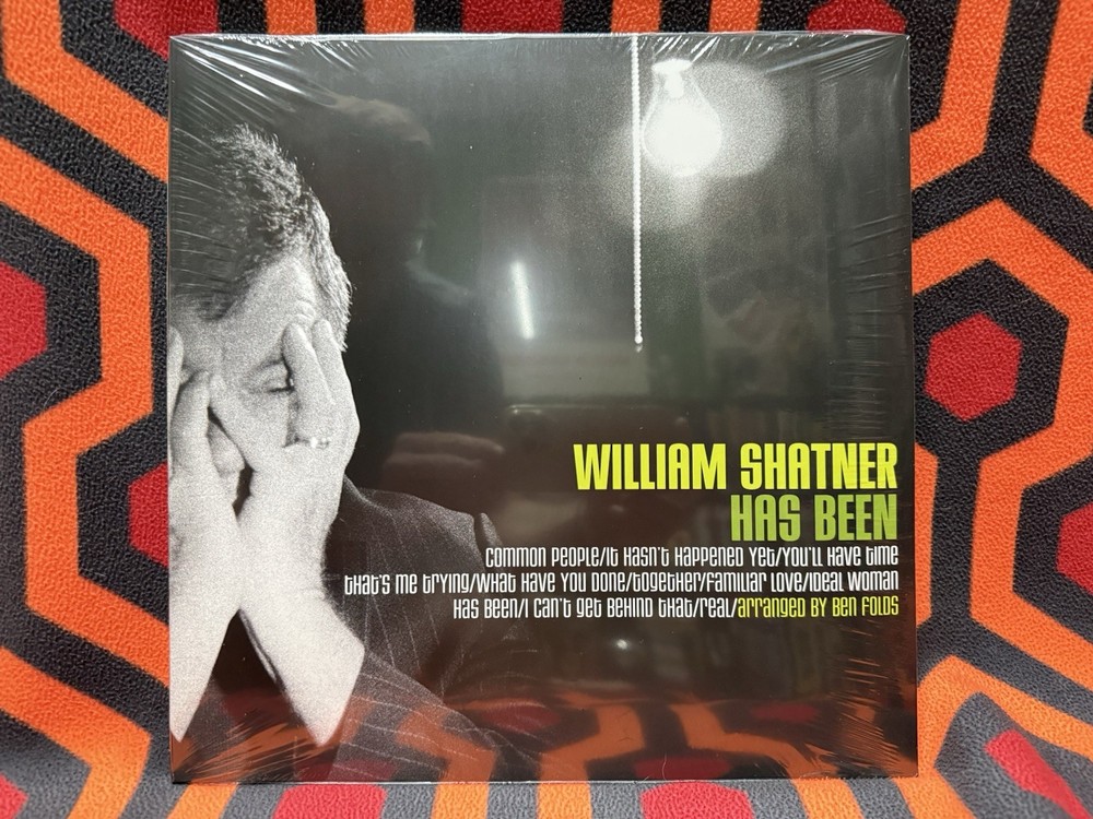 William Shatner – Has Been (Transparent Green Vinyl) Ben Folds. New – SEALED