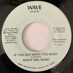 NIGHT OWL BAND Lay That Rhythm Down 7″ 45rpm WAVE 70s funk