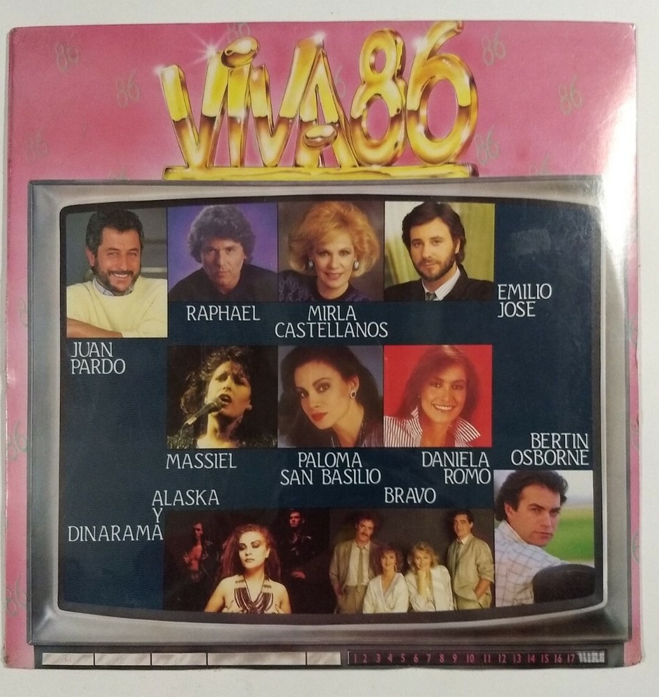 SEALED Various Artist Compilation Latin: Viva 86 CBS LP Vinyl Record Juan Pardo