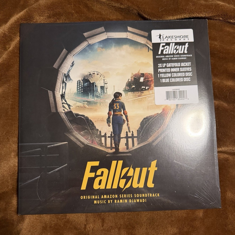 Fallout Original Amazon TV Series Ltd Edition Colored Vinyl Soundtrack (sealed)