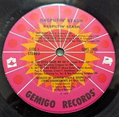 Rasputin Stash – Devil Made Me Do It LP Gemigo Records vinyl soul funk
