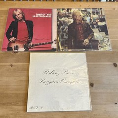Vintage Classic Rock Vinyl Lot Of 3 Tom Petty And The Rolling Stones