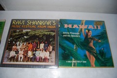 Vintage Exotica World Music 7 Vinyl Record Lot Ravi Shankar Korean Hawaii VG+