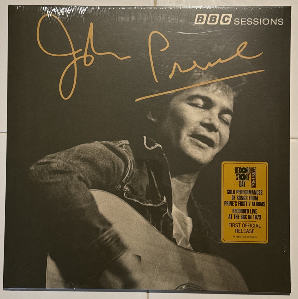 John Prine BBC Sessions vinyl record LP Record Store Day 2026 NEW