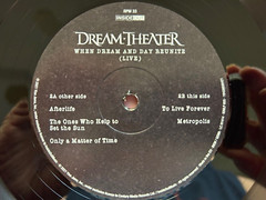 DREAM THEATER „WHEN DREAM & DAY REUNITE“ LPX2 33RPM SONY MUSIC 2021 M-