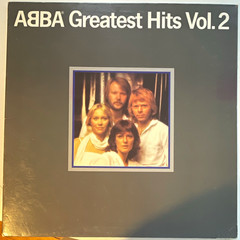 ABBA Greatest Hits Vol. 2 Atlantic 12″ Black Vinyl LP Stereo Pop Record