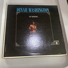 Dinah Washington In Tribute Blues Roulette R25244 Lp