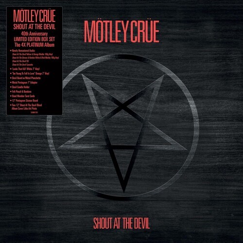 Shout at the Devil (40th Anniversary Box Set) by Motley Crue (Record, 2023)