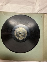 Vintage “His Master’s Voice” Victor 12” Record Album 1918 & 10 Victrola 78 Rec.